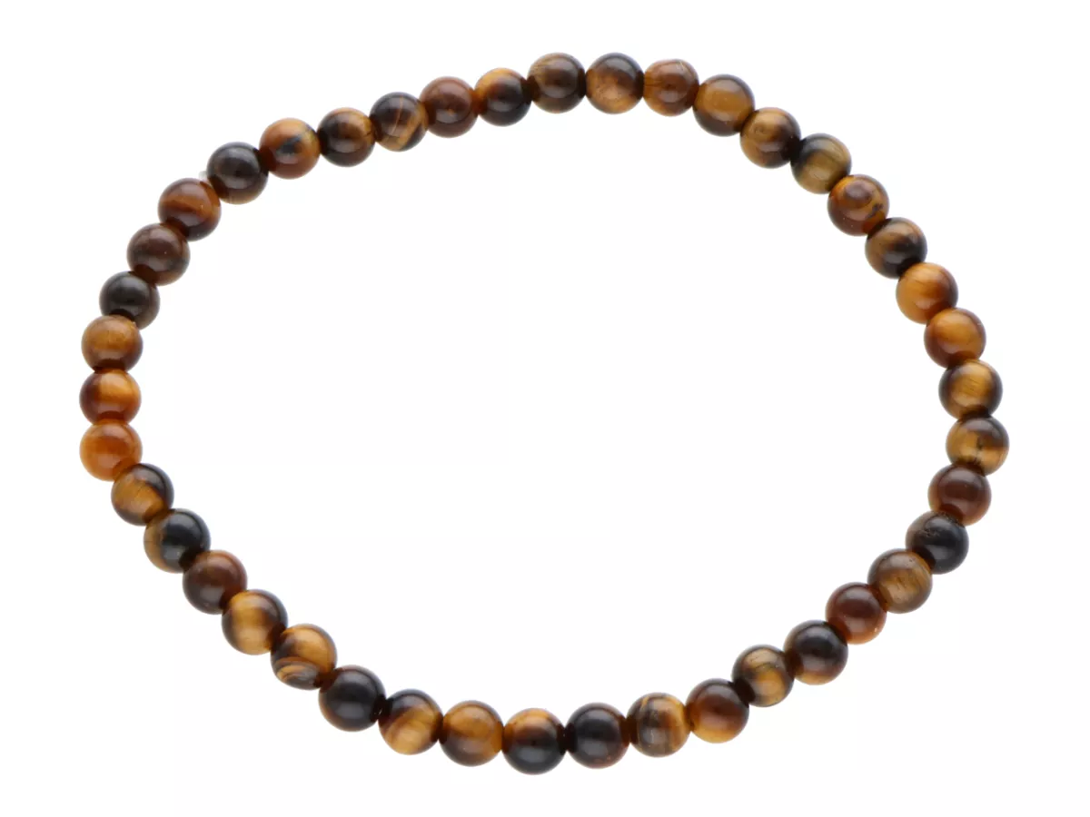 R4D85 BRANSOLETKA TYGRYSIE OKO KULE 4,5 mm