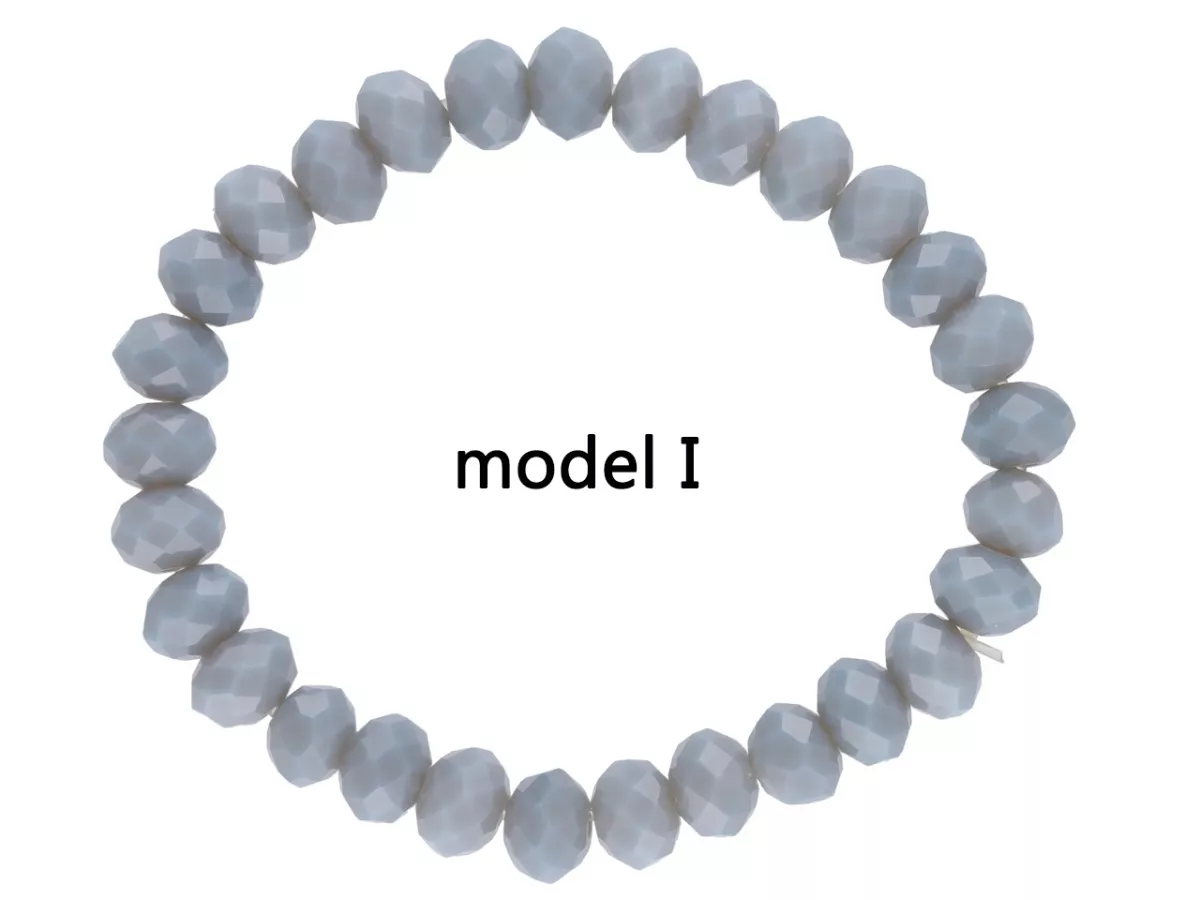 R2A17 BRANSOLETKA KRYSZTAŁKI NA GUMCE