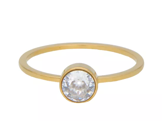 R3I65 PIERŚCIONEK ZE STALI CHIRURGICZNEJ - 1 SZTUKA