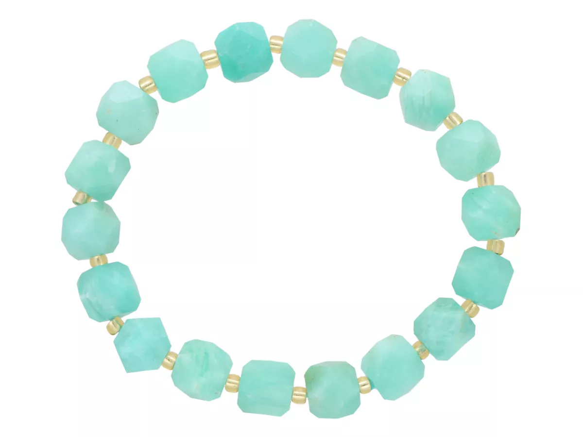 R5D58 BRANSOLETKA AMAZONIT