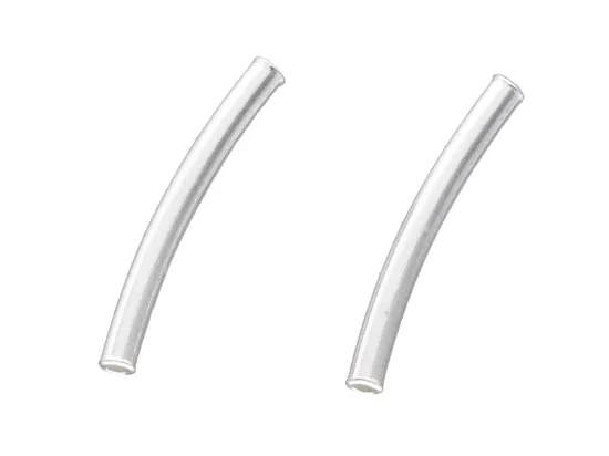 P3H00 RURKI ŁUK 20/2 mm SREBRO 925 - 2 SZTUKI