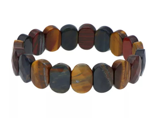 R4K52 BRANSOLETKA TYGRYSIE OKO MIX