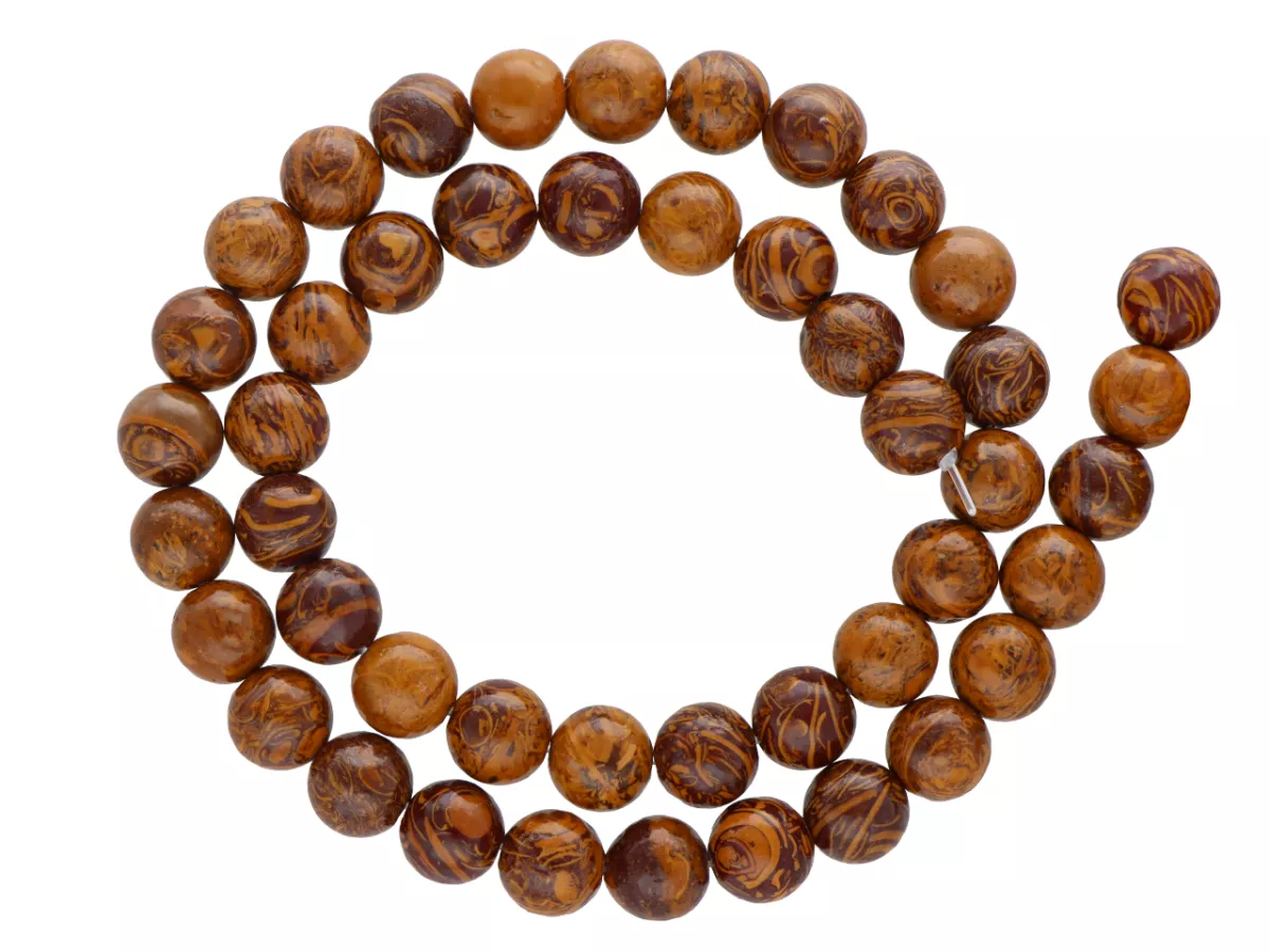 K6X81 JASPIS KALAHARI KULE 8,5 mm - 1 SZNUR