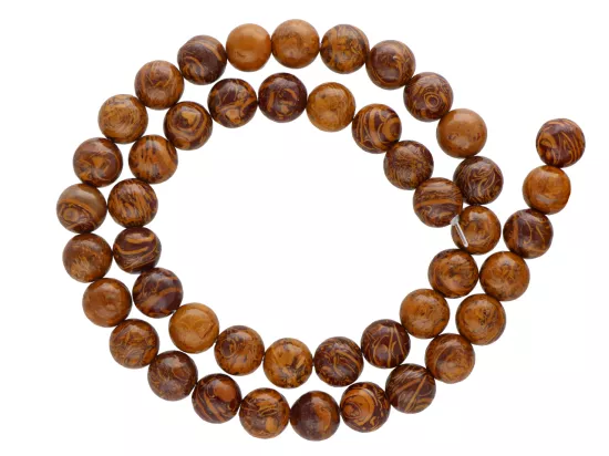 K6X81 JASPIS KALAHARI KULE 8,5 mm - 1 SZNUR