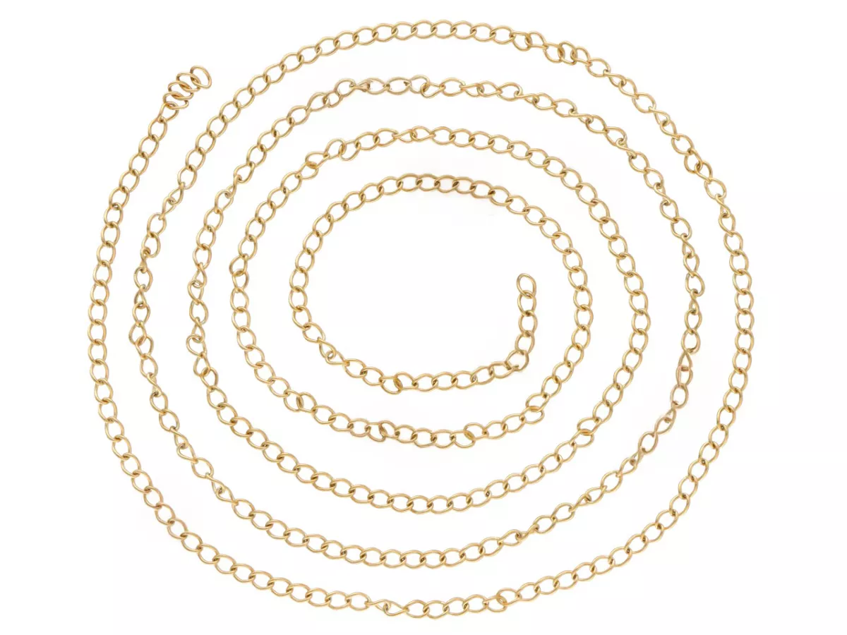 P5O99 ŁAŃCUSZEK OZDOBNY STAL CHIRURGICZNA 3 mm - 1 m