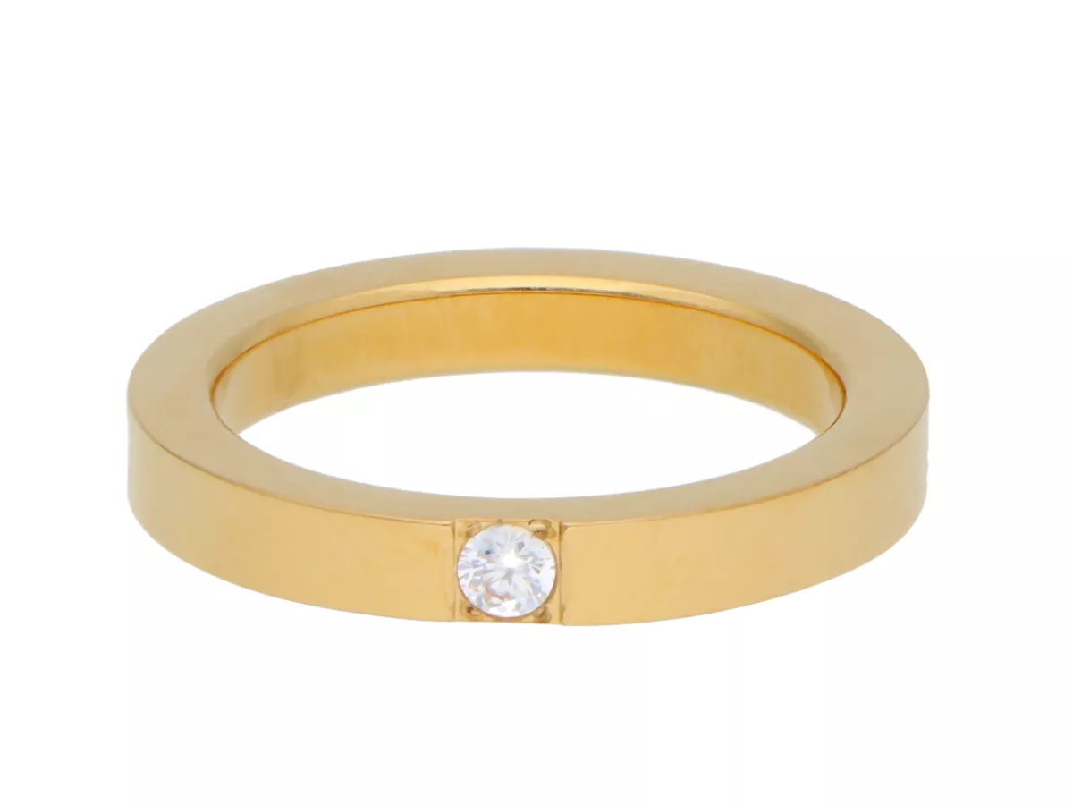 R3I16 PIERŚCIONEK ZE STALI CHIRURGICZNEJ - 1 SZTUKA