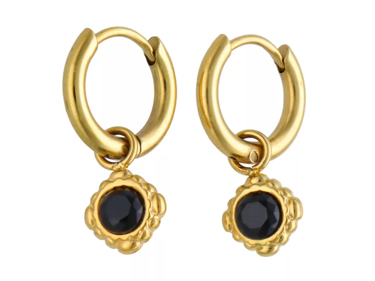 U1U15 KOLCZYKI STAL CHIRURGICZNA 1 PARA