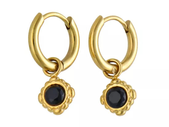 U1U15 KOLCZYKI STAL CHIRURGICZNA 1 PARA