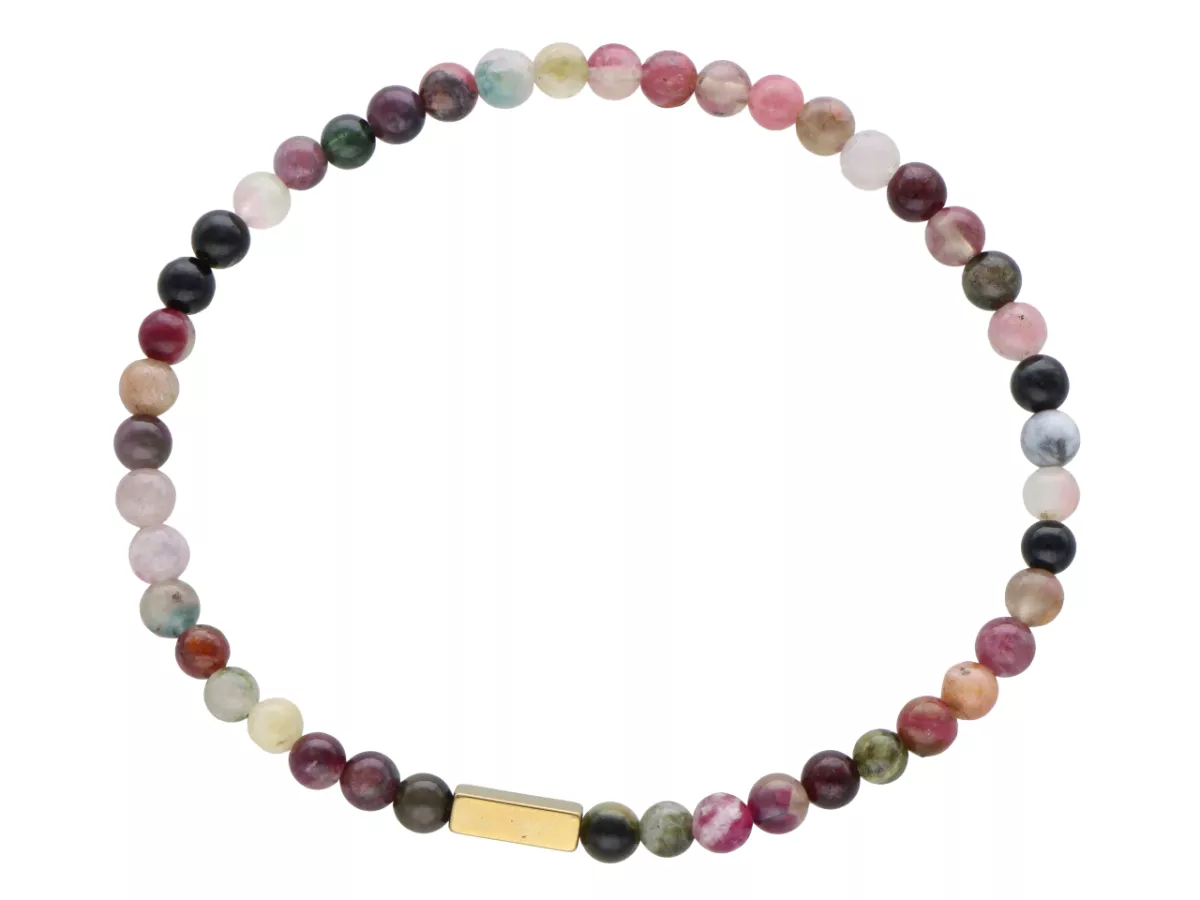 R4L52 BRANSOLETKA TURMALIN KULE 4,5 mm