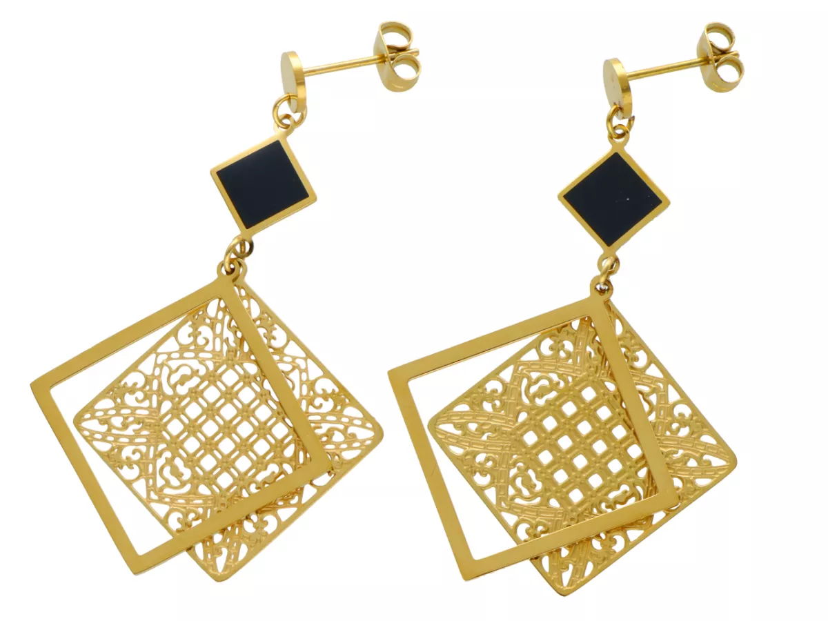 U1T76 KOLCZYKI STAL CHIRURGICZNA 1 PARA