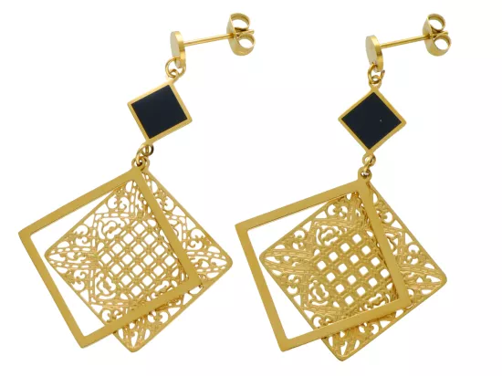 U1T76 KOLCZYKI STAL CHIRURGICZNA 1 PARA