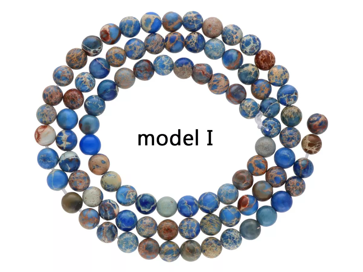 K7H26 JASPIS CESARSKI KULE 4,5 mm - 1 SZNUR