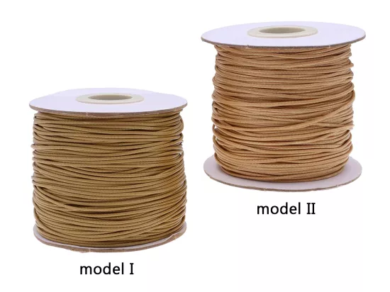 L3N28 SZNUREK JUBILERSKI WOSKOWANY 1 mm - 90 m