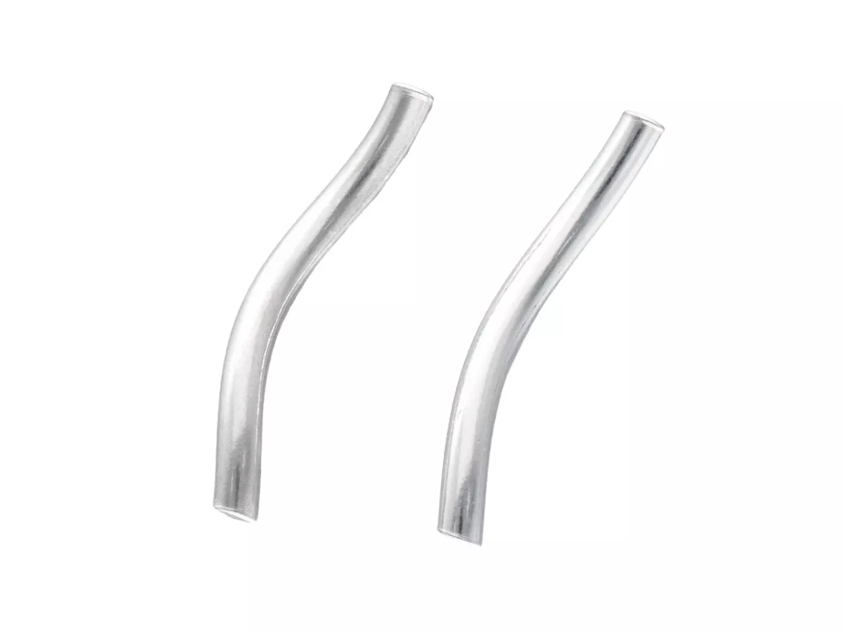 P3H01 RURKI FALA 20/2 mm SREBRO 925 - 2 SZTUKI