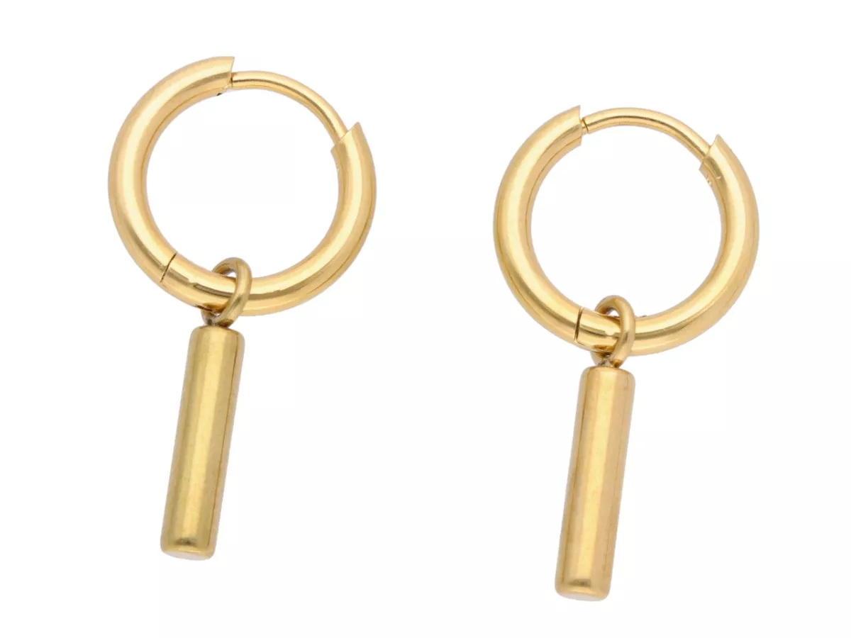 U1X63 KOLCZYKI STAL CHIRURGICZNA 1 PARA