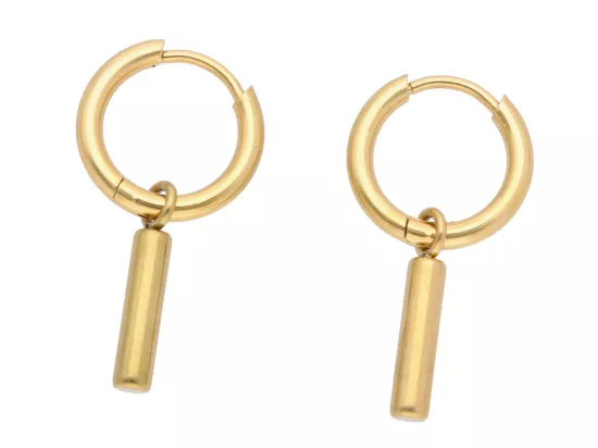 U1X63 KOLCZYKI STAL CHIRURGICZNA 1 PARA