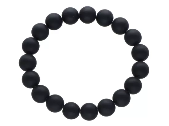 B1W19 BRANSOLETKA LAWA PRASOWANA KULE 10 mm