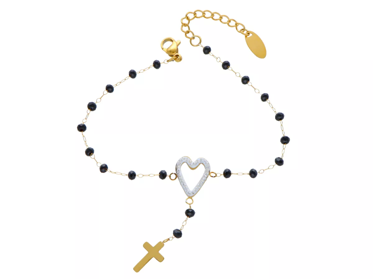 R3Y63 BRANSOLETKA ZE STALI CHIRURGICZNEJ