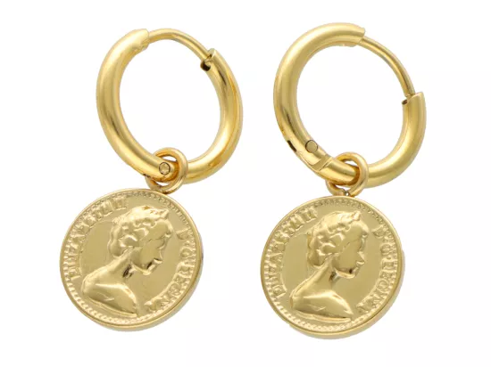 U1R66 KOLCZYKI STAL CHIRURGICZNA 1 PARA