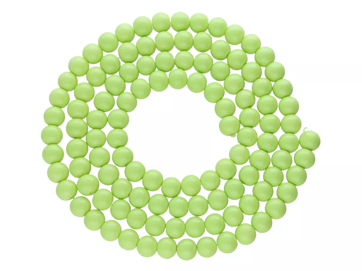 S1N94 KORALIKI KULE SZKLANE LUX 8 mm 1 SZNUR