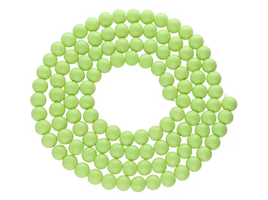 S1N94 KORALIKI KULE SZKLANE LUX 8 mm 1 SZNUR