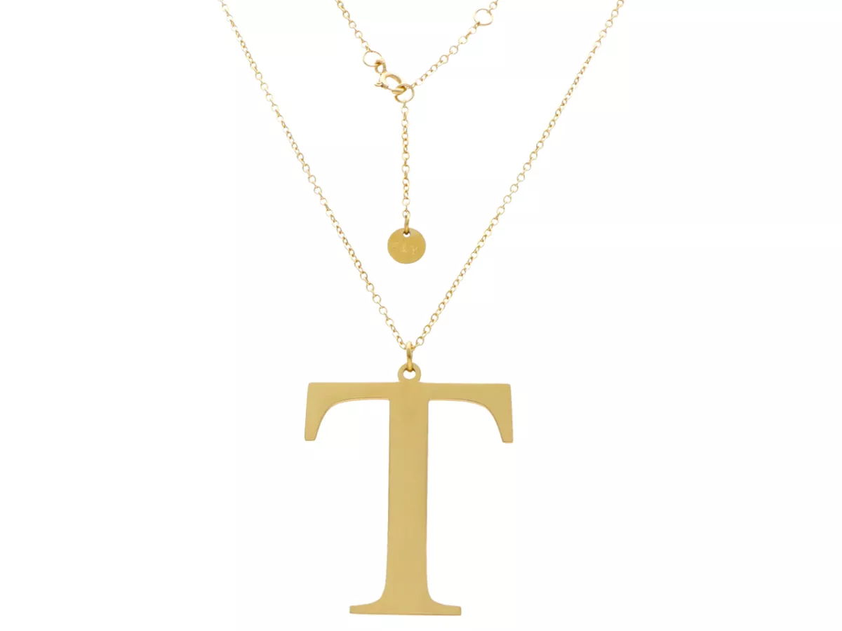 N2Z19 NASZYJNIK STAL CHIRURGICZNA - LITERKA 