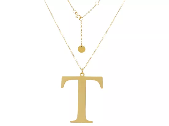 N2Z19 NASZYJNIK STAL CHIRURGICZNA - LITERKA "T"