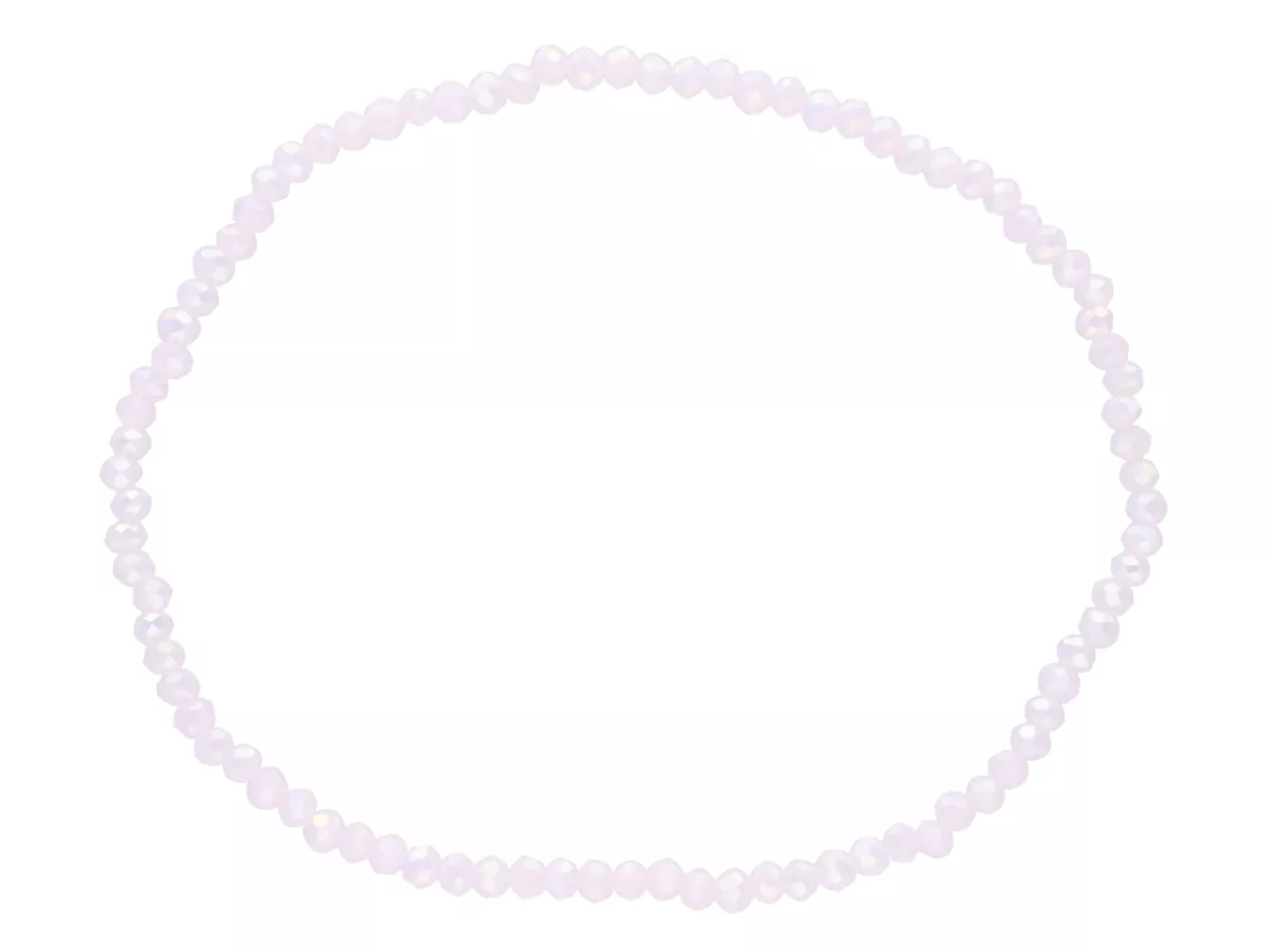 R3S51 BRANSOLETKA KRYSZTAŁKI 2,5 mm NA GUMCE