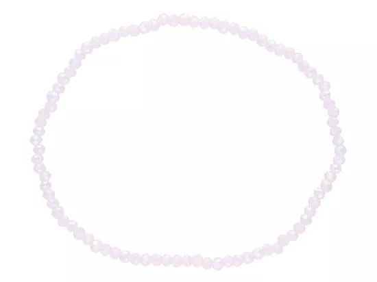 R3S51 BRANSOLETKA KRYSZTAŁKI 2,5 mm NA GUMCE