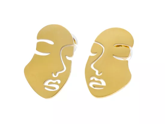 U1N32 KOLCZYKI STAL CHIRURGICZNA 1 PARA