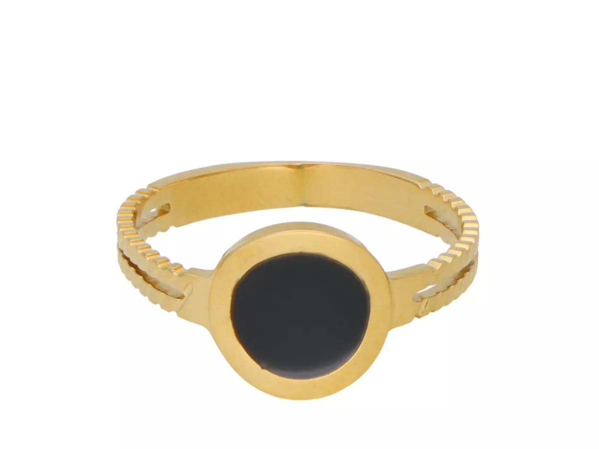 R3I88 PIERŚCIONEK ZE STALI CHIRURGICZNEJ - 1 SZTUKA