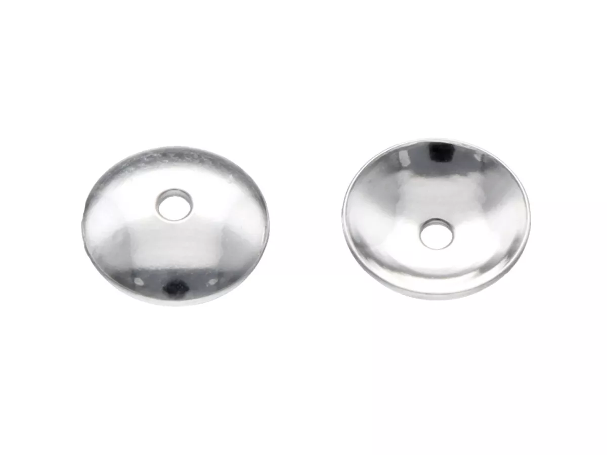 P3C79 PRZEKŁADKA MISECZKA 6 mm SREBRO 925 - 2 SZTUKI