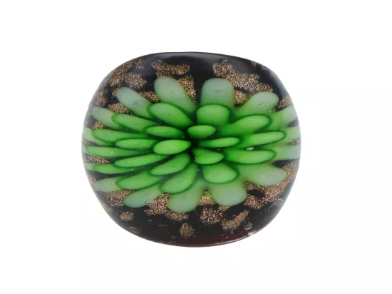 R4L02 PIERŚCIONEK SZKŁO WENECKIE