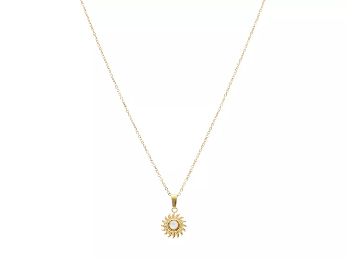 N3M22 NASZYJNIK MASA PERŁOWA I STAL CHIRURGICZNA