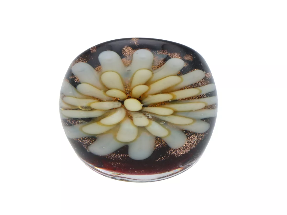 R4K96 PIERŚCIONEK SZKŁO WENECKIE