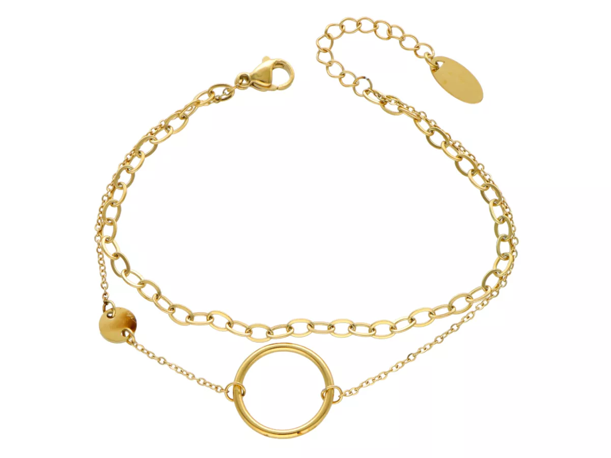 R3Y72 BRANSOLETKA ZE STALI CHIRURGICZNEJ