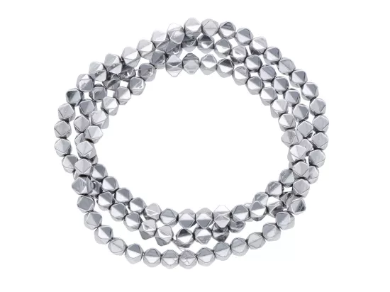 K6Z49H HEMATYT ELEMENTY 3/3,5 mm - 5 SZNURÓW - ZESTAW