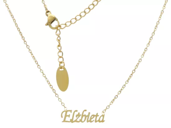 N2W86 NASZYJNIK STAL CHIRURGICZNA - ELŻBIETA