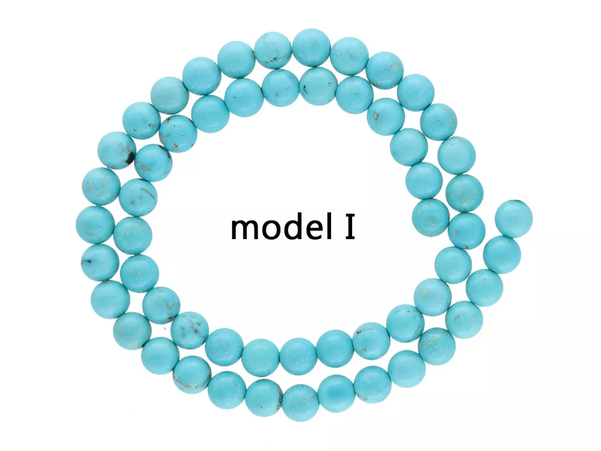 K7A02 TURKUS KULE 6 mm - 1 SZNUR