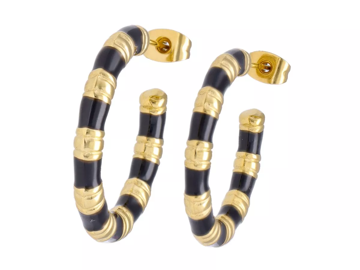 U1W92 KOLCZYKI STAL CHIRURGICZNA 1 PARA