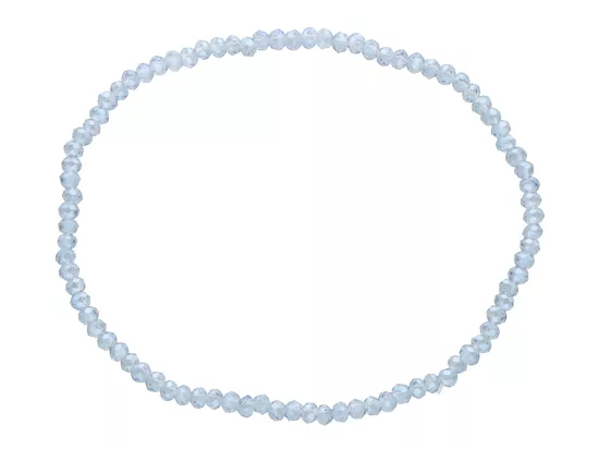 R3U11 BRANSOLETKA KRYSZTAŁKI 2,5 mm NA GUMCE