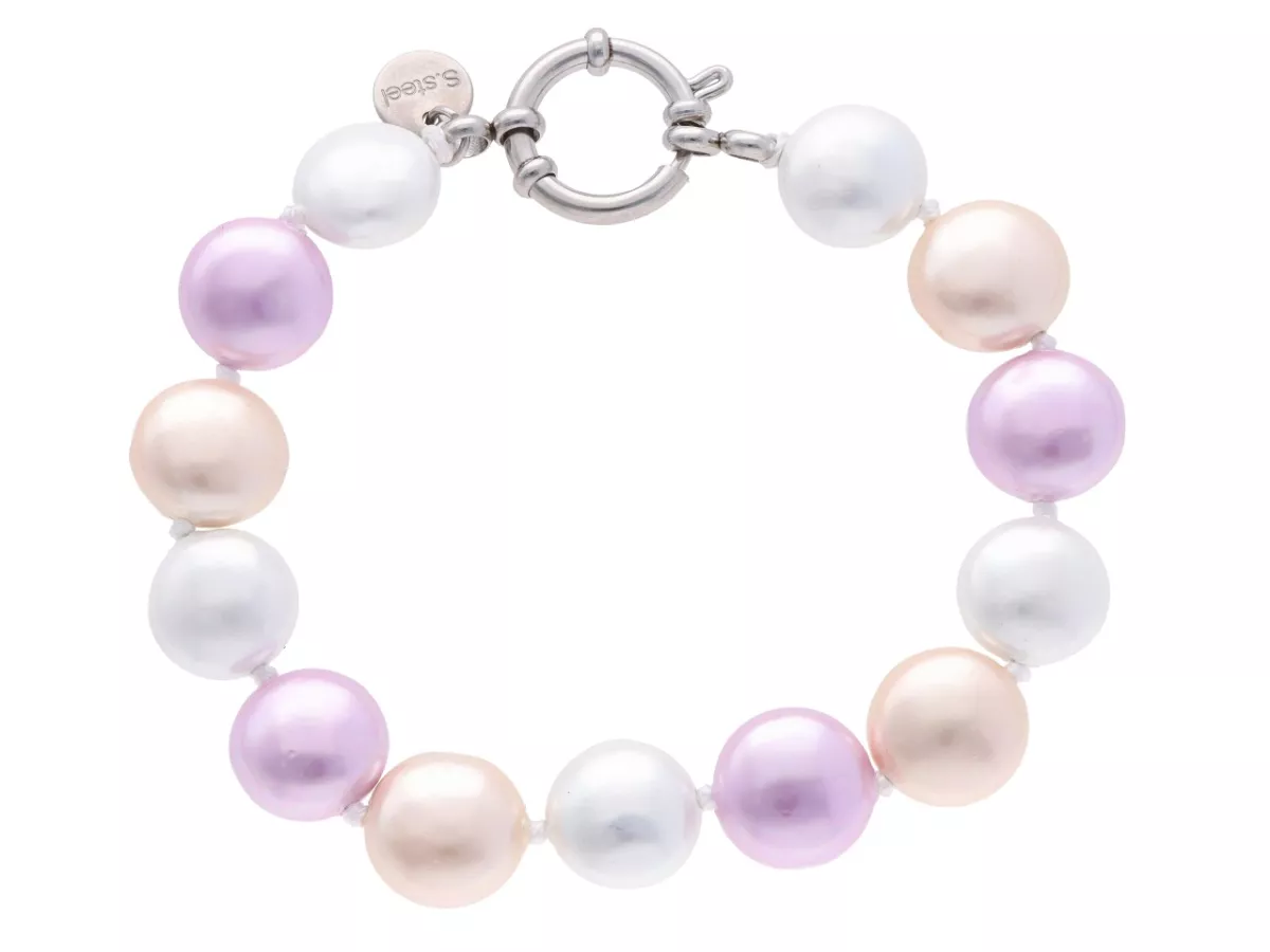 R2R90 BRANSOLETKA PERŁA MAJORKA