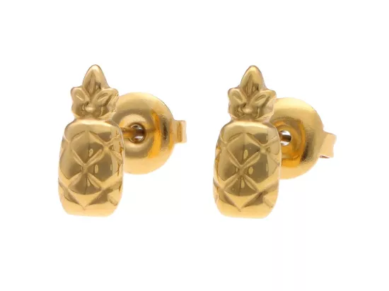 U1Z09 KOLCZYKI STAL CHIRURGICZNA 1 PARA