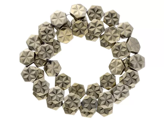 K7L71 HEMATYT ELEMENTY 8/8,5 mm - 1 SZNUR