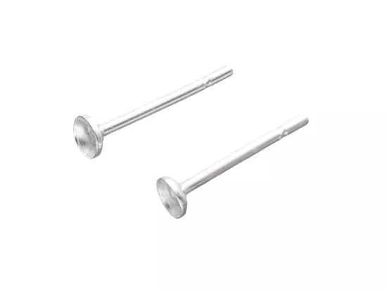 P3B11 SZTYFTY MISECZKA 3 mm SREBRO 925 - 1 PARA