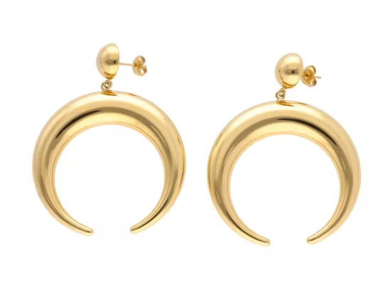 U1Y16 KOLCZYKI STAL CHIRURGICZNA 1 PARA