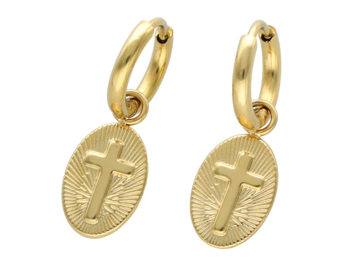 U1S23 KOLCZYKI STAL CHIRURGICZNA 1 PARA