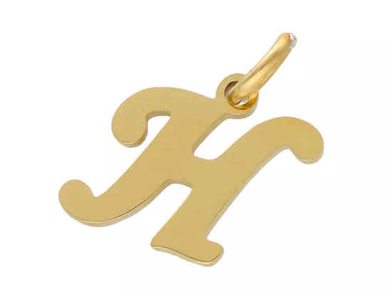 P5N69 ZAWIESZKA OZDOBNA ZE STALI CHIRURGICZNEJ LITERKA "H" - 1 SZTUKA