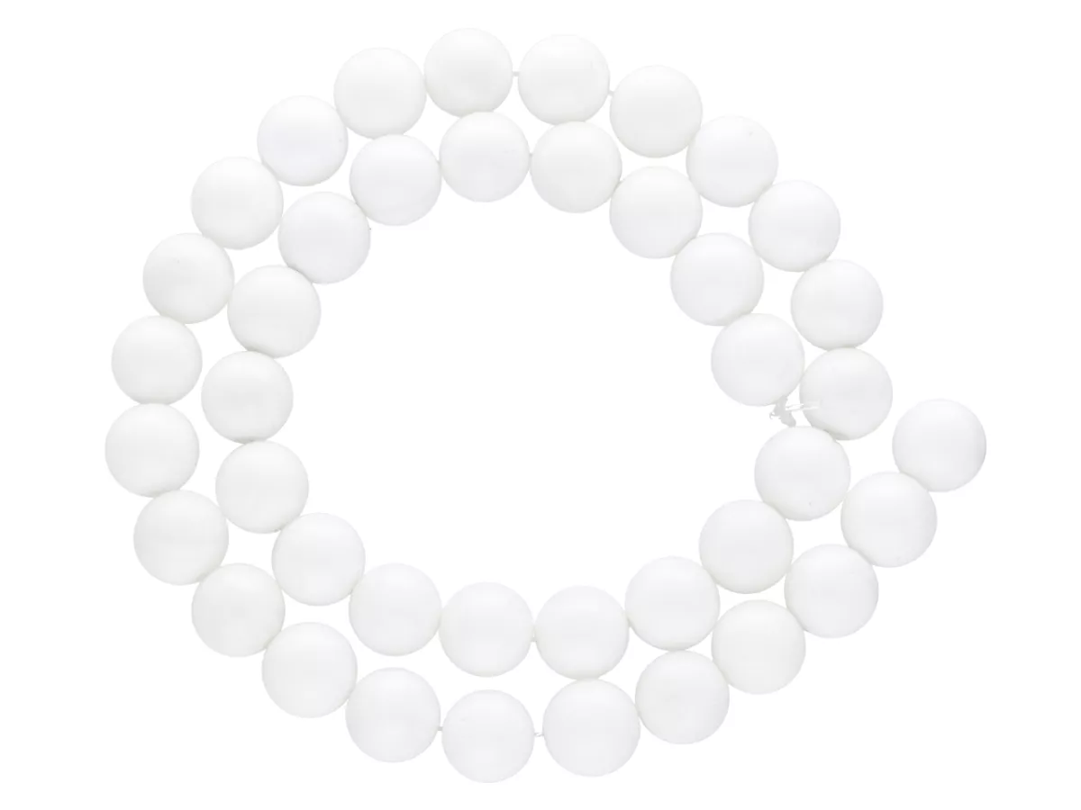 K6D96 KAMIEŃ MUSZLAN KULE 10,5 mm 1 SZNUR