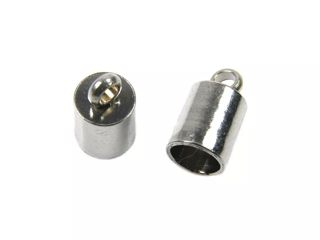 P5J16 KOŃCÓWKI DO WKLEJANIA STAL CHIRURGICZNA 4 mm - 2 SZTUKI